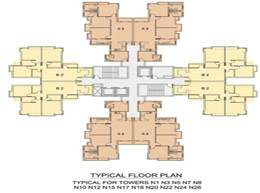 Floor Plans Tower (N1,3,5,7,8,10, 12,15,17,18,20,22,24,26)