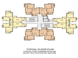 Floor Plans Tower N2,4,6,11,14,16,19,21,23,25