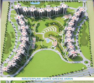 Site Plan Aman Noida