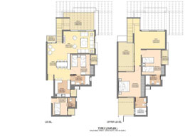Floor Plans Type D(3 Bedroom)