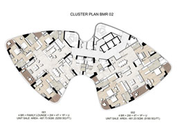 Floor Plans Cluster Plan (BMR 2)