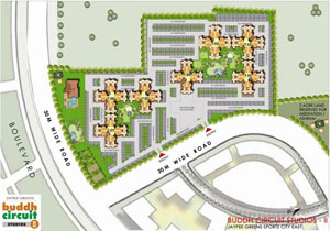 Site Plan Buddh Circuit Studios Sports City