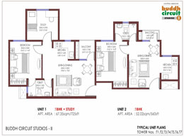 Floor Plans Typical Unit Plan