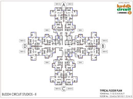Typical Floor Plan Cluster Plan