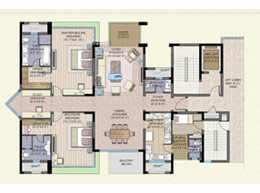Floor Plans 2-BHK-EVEN-FL-UNIT