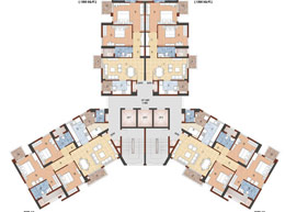 Floor Plans Cluster Plan Tower A/A1/A2, G+32/35/38