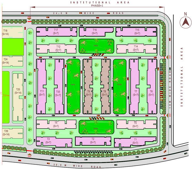 aman3 site plan phase 1