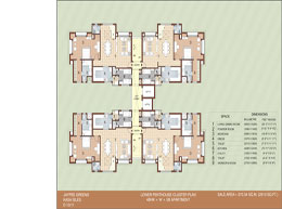 Floor Plans E-LOWER-CLUSTER-PLAN