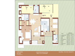 Floor Plans A-LOWER-PENTHOUSE-UNIT-PLAN