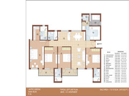Floor Plans F-TYPICAL-LEFT-UNIT-PLAN