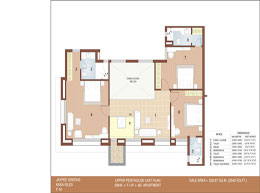 Floor Plans F-UPPER-PENTHOUSE-UNIT-PLAN