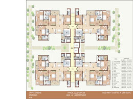 Floor Plans H-TYPICAL-CLUSTER-PLAN