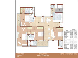 Floor Plans H-TYPICAL-UNIT-PLAN