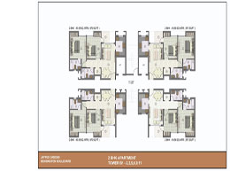 Floor Plans 2 BHK Apartment