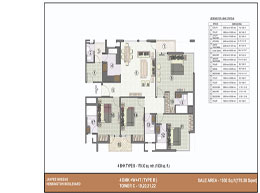 Floor Plans 4 BHK+W+4T+Type B-1930 Sq. ft.