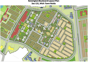 Kensington Boulevard Site Plan