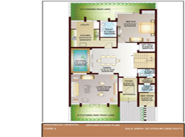 Floor Plans Ground Floor-3850 Sq. ft.