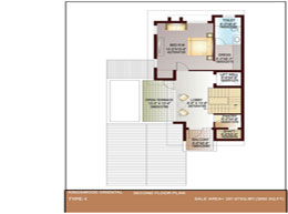 Floor Plans Second Floor-3850 Sq. ft.