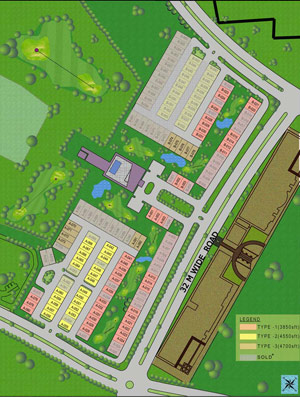 Site Plan Kingswood Oriental Noida