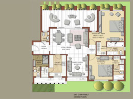 Floor Plans Ground Floor-2BHK+Family