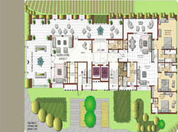 Floor Plans Ground Floor 3BHK+Family& Entrance Lobby
