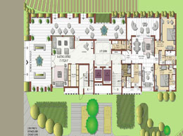 Floor Plans Ground Floor 3BHK+Family& Entrance Lobby