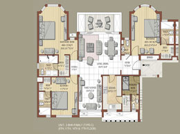 Floor Plans 8th, 11th, 14th & 17th
