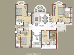 Floor Plans 9th, 13th & 16th Floor-