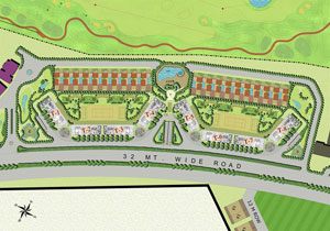 Knight's Court Site Plan