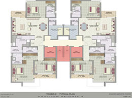 Floor Plans TOWER-2 Typical Plan