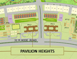 Site Plan Pavilion Heights Noida