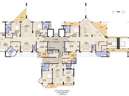 Floor Plans Tower 1-13th floor Penthouse