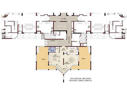 Floor Plans Tower 2-13th floor Penthouse