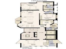 17,18,19th Floor Plan