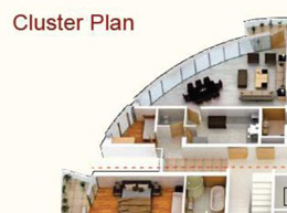 Floor Plan Cluster Plan