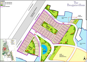 Site Plan The Bougainvilleas Sports City