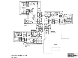 Floor Plans Pent house 31st Floor