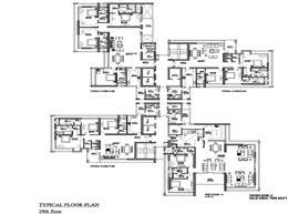 Floor Plans Pent house 29th Floor