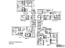 Floor Plans Pent house 30th Floor