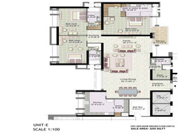 Floor Plans Unit E