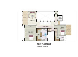 Floor Plans - 4580 Sq.Ft. First Floor