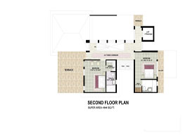 Floor Plans - 4580 Sq.Ft. Second Floor