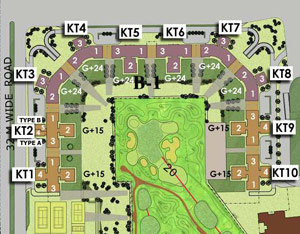 Site Plan The Kalypso Court Noida