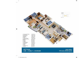 Floor Plans 3BR+FAMILY+2WORKER