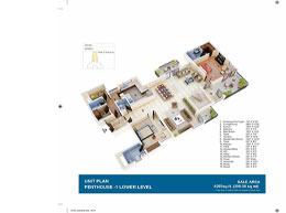 Floor Plans PENTHOUSE-1LOWER LEVEL
