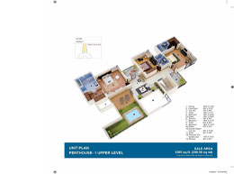 Floor Plans PENTHOUSE-1UPPER LEVEL
