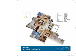 Floor Plans PENTHOUSE-2UPPER LEVEL