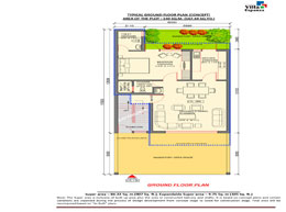 Floor Plans Ground Floor 140 Sq. Mts.