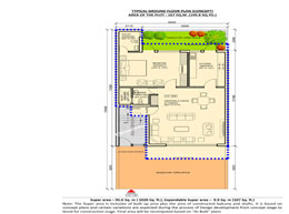 Floor Plans Ground Floor 167 Sq. Mts.