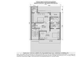 Floor Plans First Floor 167 Sq. Mts.